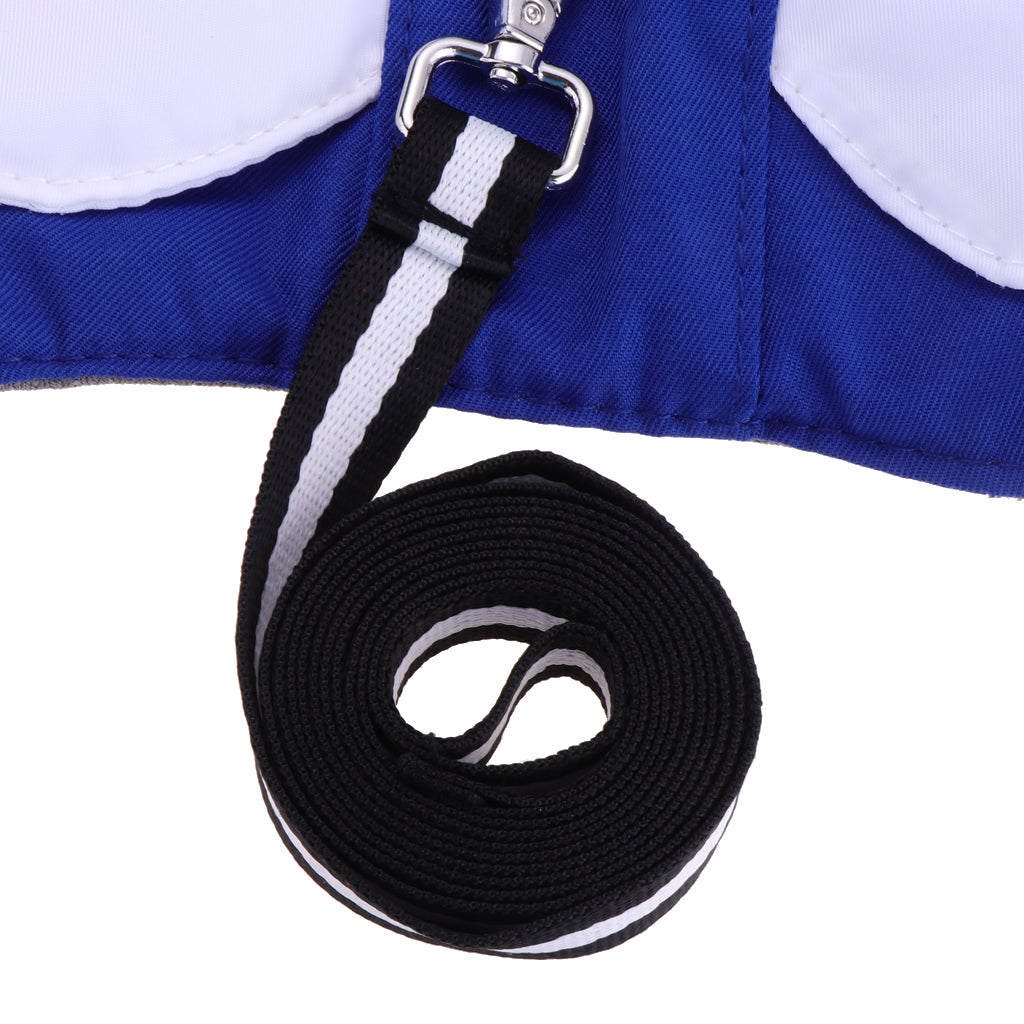 Baby Walking Safety Belt Harness with Leash Child Kid Assistant Strap Angle-Blue