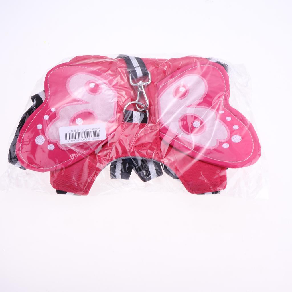 Baby Walking Safety Belt Harness with Leash Child Kid Assistant Strap Butterfly-Rose