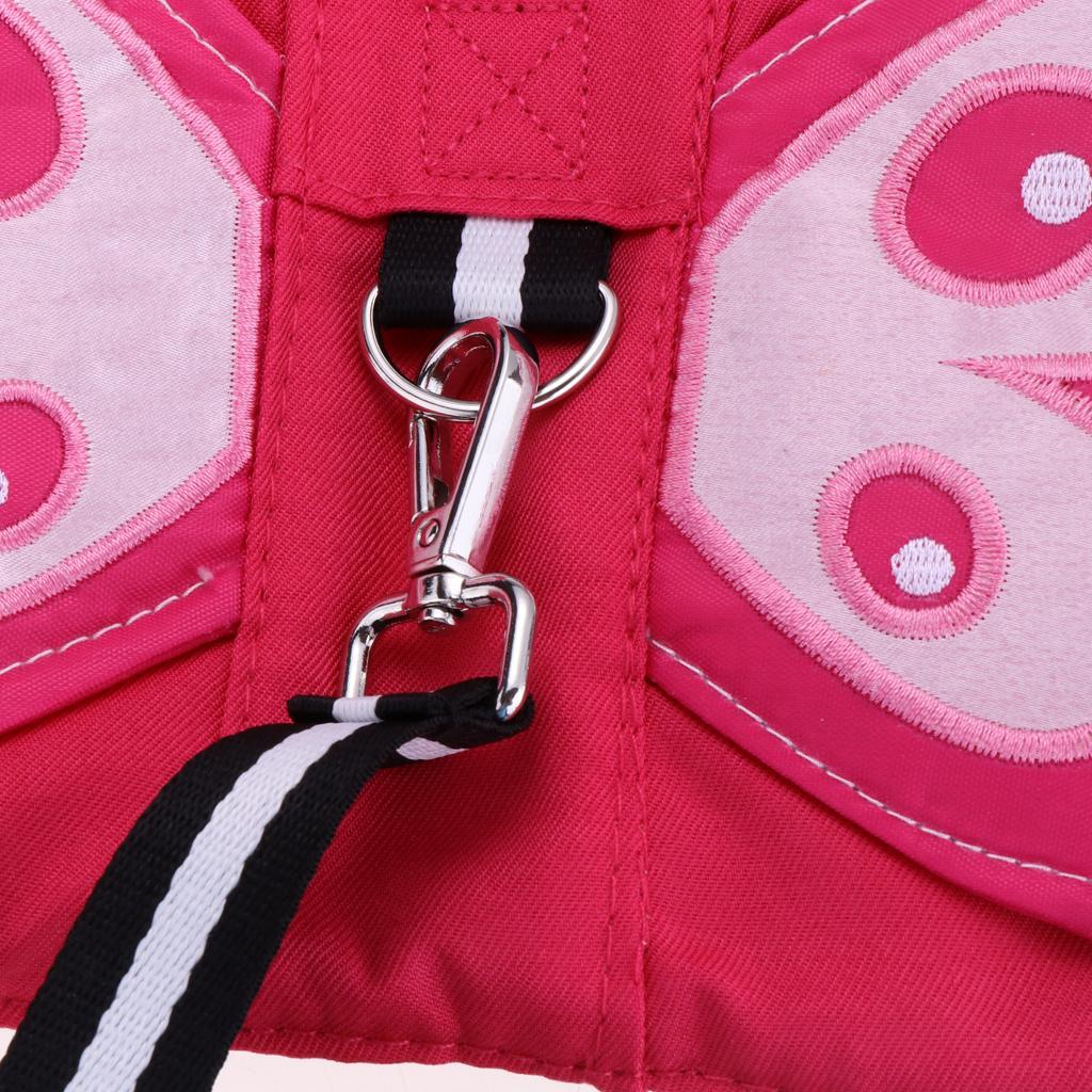 Baby Walking Safety Belt Harness with Leash Child Kid Assistant Strap Butterfly-Rose