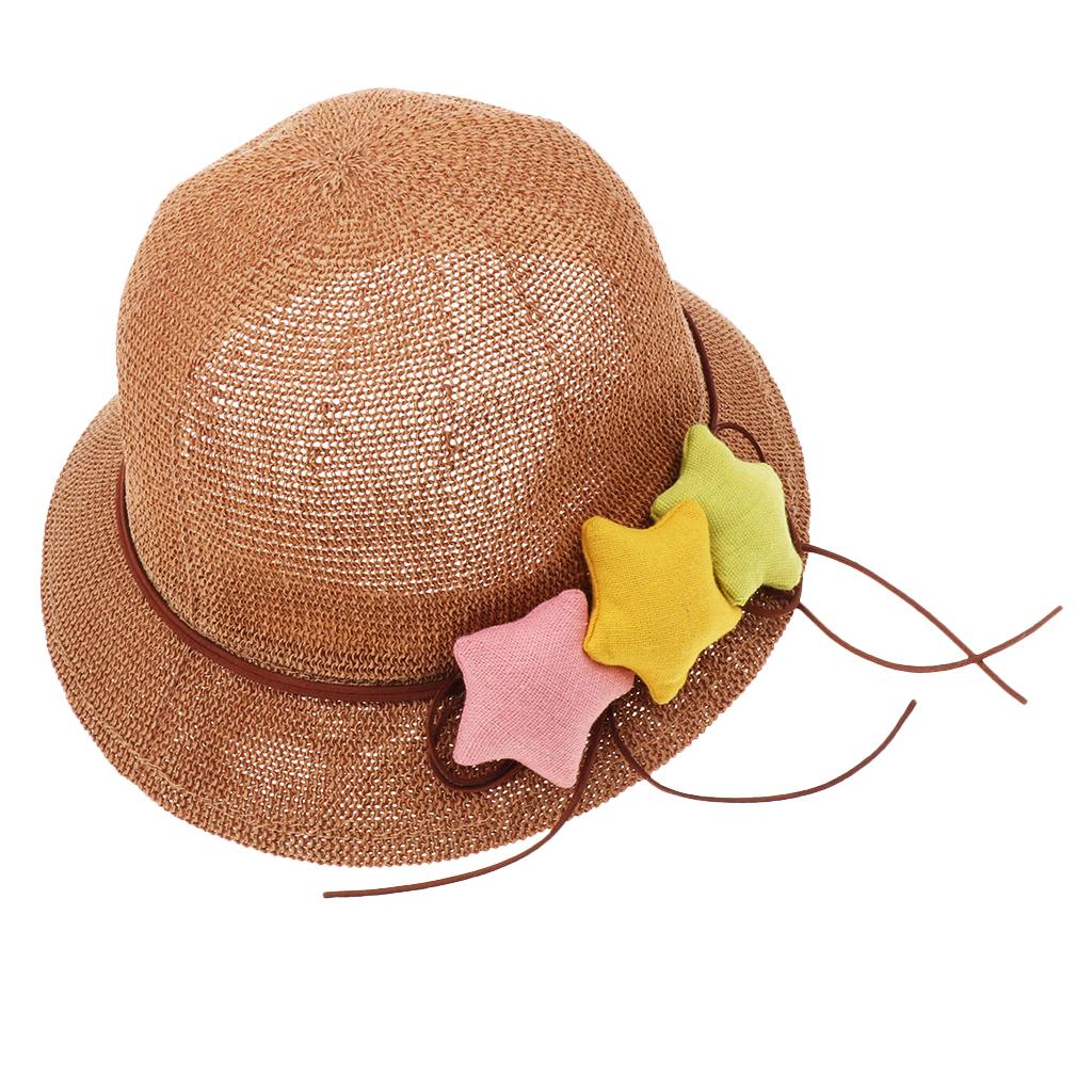 Baby Kid Toddler Boy Girl Sun Protection Bucket Cap Hat Khaki