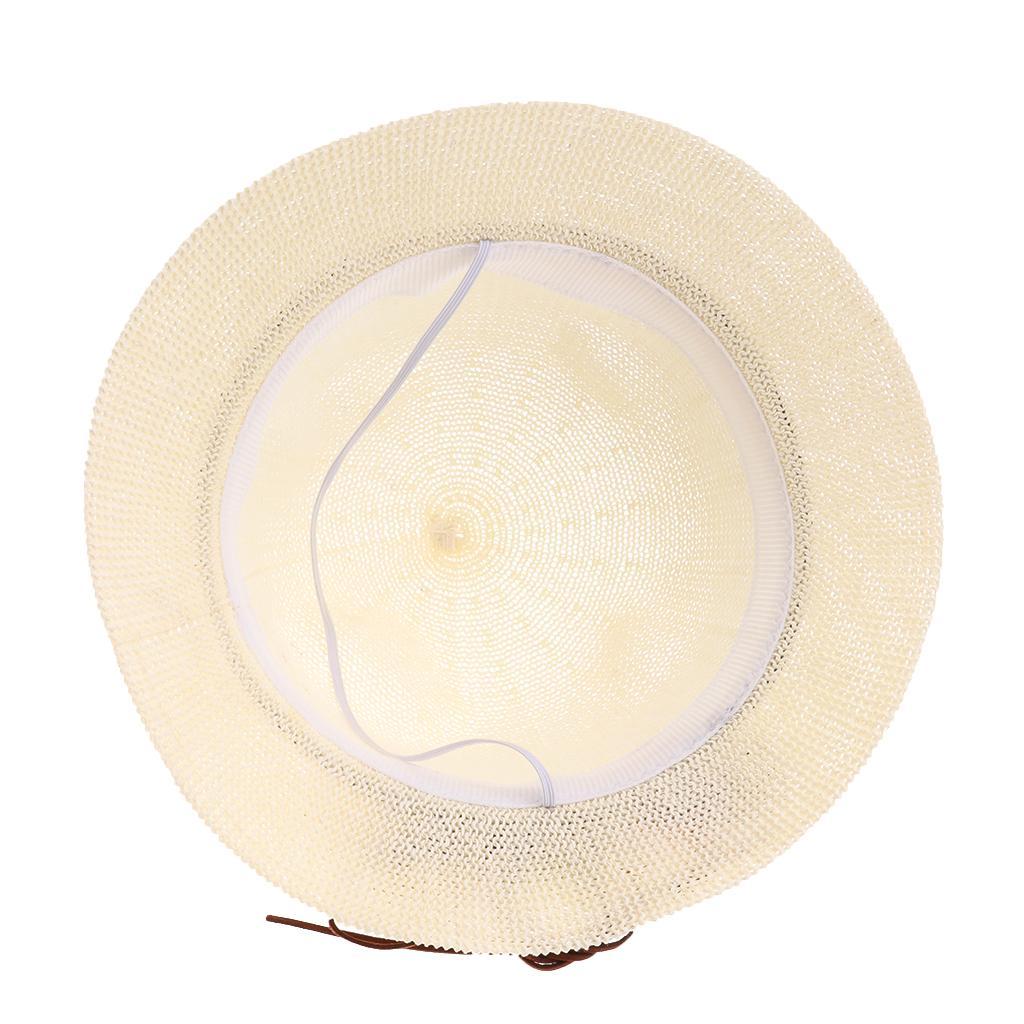 Baby Kid Toddler Boy Girl Sun Protection Bucket Cap Hat White