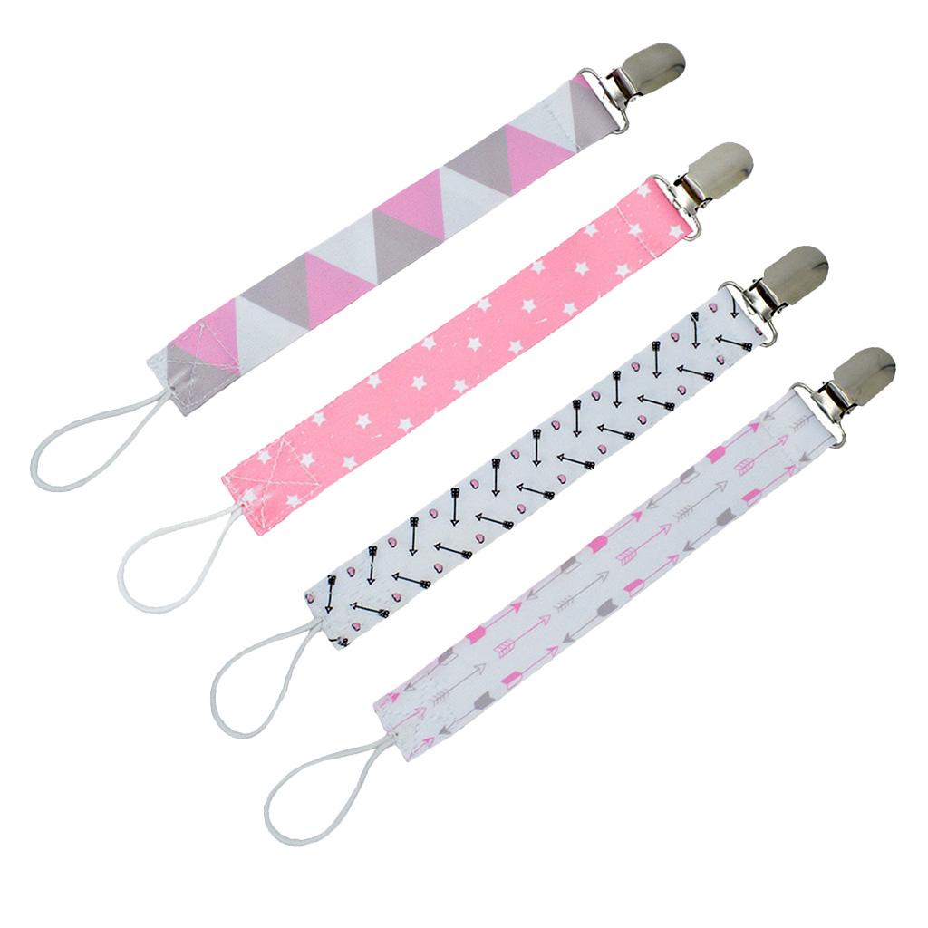 Pacifier Soother Dummy Clip Holder String Strap Chain Style 1
