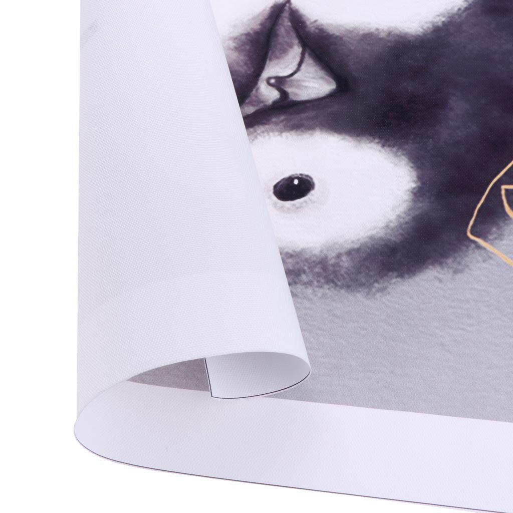 Cartoon Cute Pet Animal Painting on Canvas Frameless Oil Painting Penguin