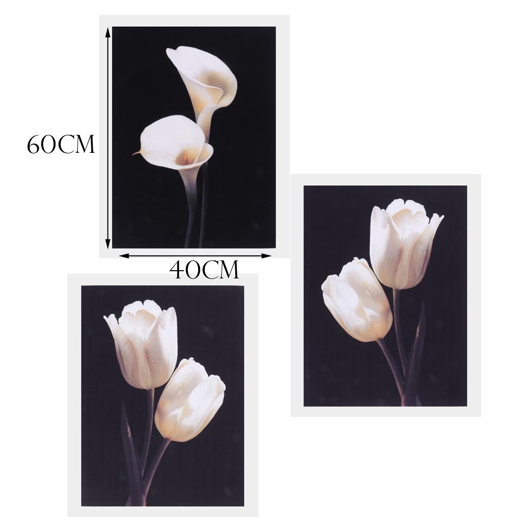 3pcs Modern Oil Painting Art Canvas Print Picture Wall Home Decor Unframed L