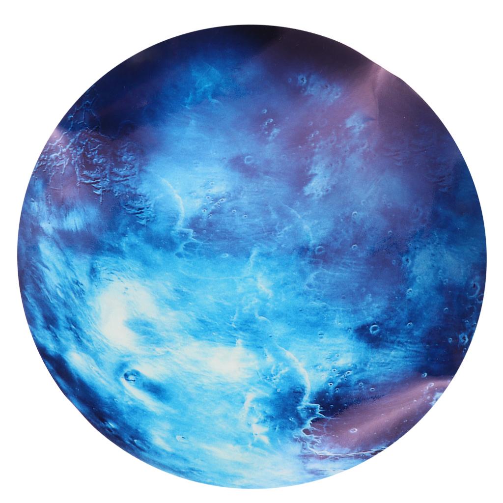 Glow In the Dark Luminous 3D Moon Sticker Vinyl Art Wall Decal Dia. 20cm_04