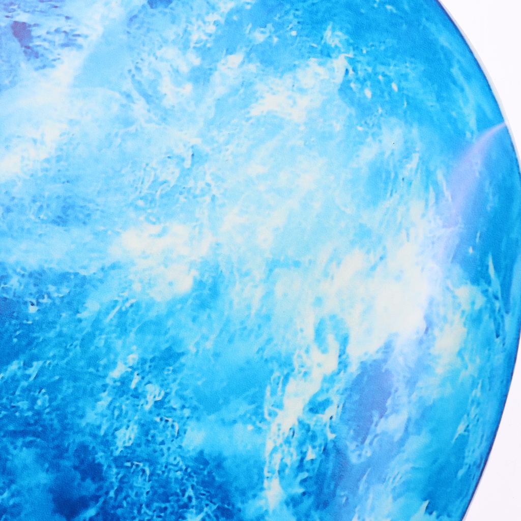 Glow In the Dark Luminous 3D Moon Sticker Vinyl Art Wall Decal Dia. 40cm_08