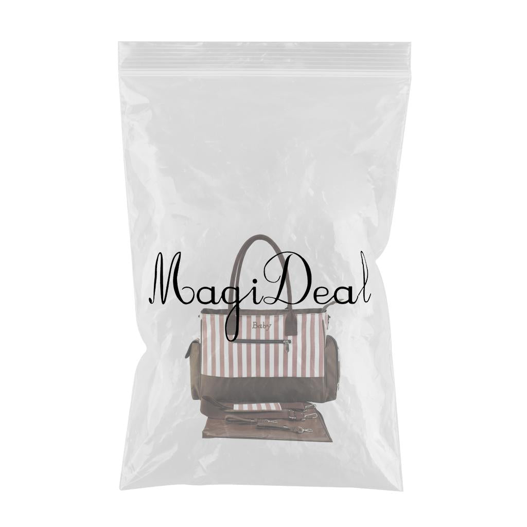 Multifunctional Large Capacity Outdoor Stylish Mummy Bag Brown stripe