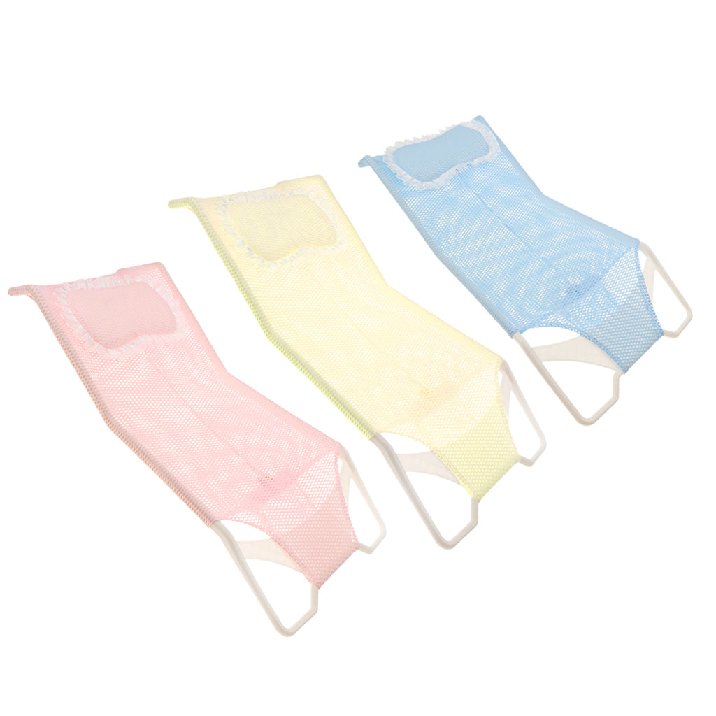 Newborn Bathing Net Adjustable Safety Bath Shower Seat Support Cradle Bed