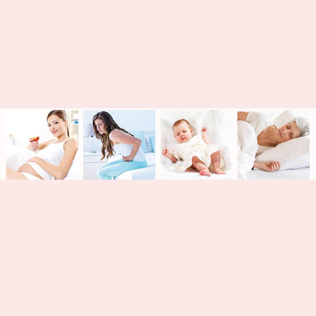 4 Pieces Breathable Disposable Underpad Incontinence Absorbent Sheet Protect