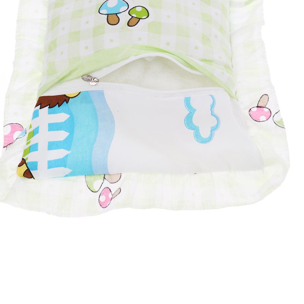 Crib Bedding Set Comforter Bed Surround Mattress 100x58cm Fantasy island