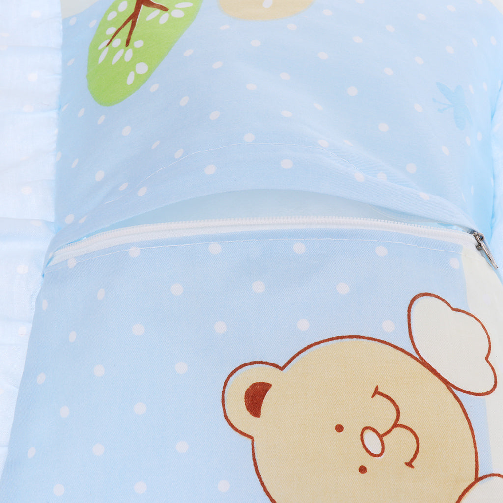 Crib Bedding Set Comforter Bed Surround Mattress 100x58cm Three bears