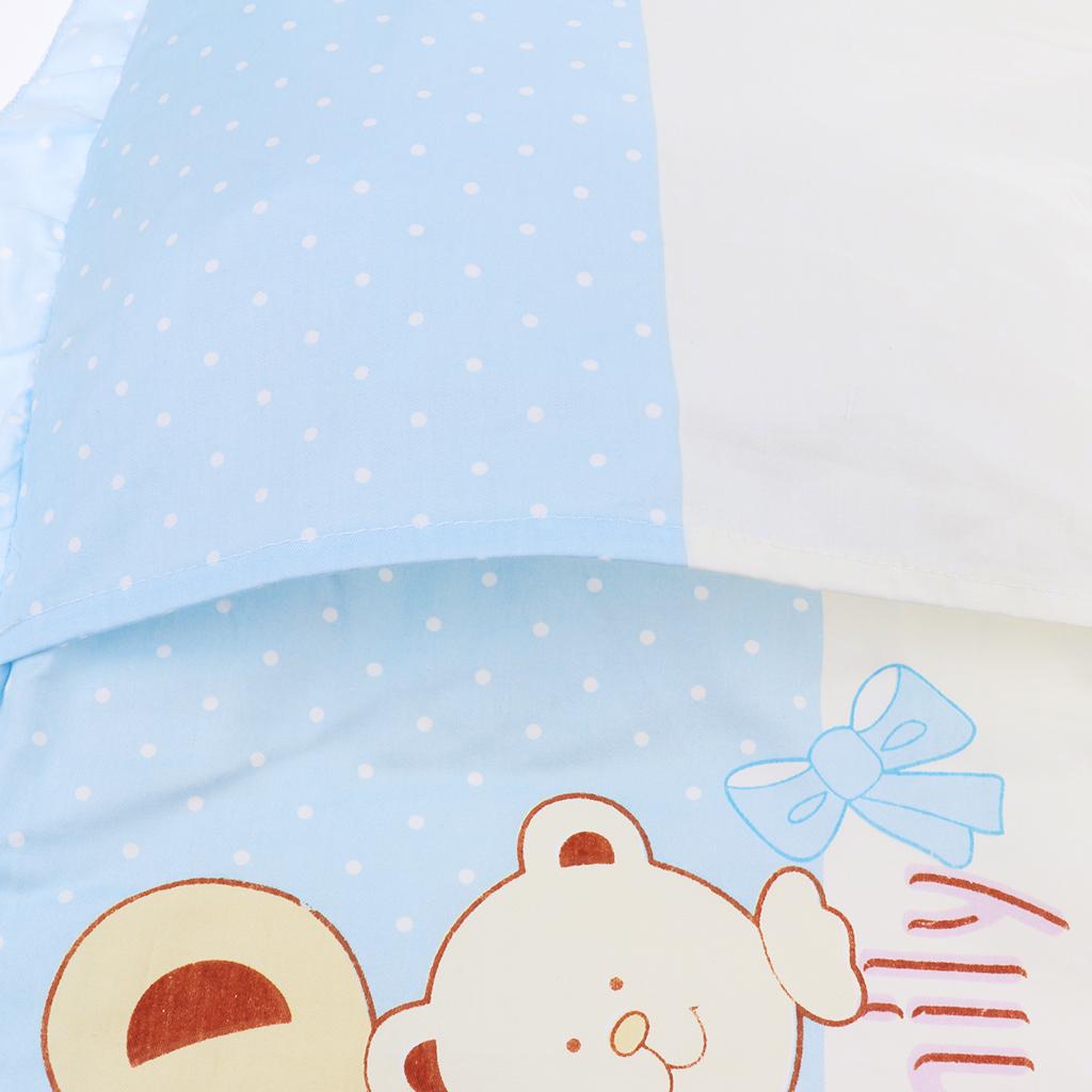 Crib Bedding Set Comforter Bed Surround Mattress 120x65cm Three bears
