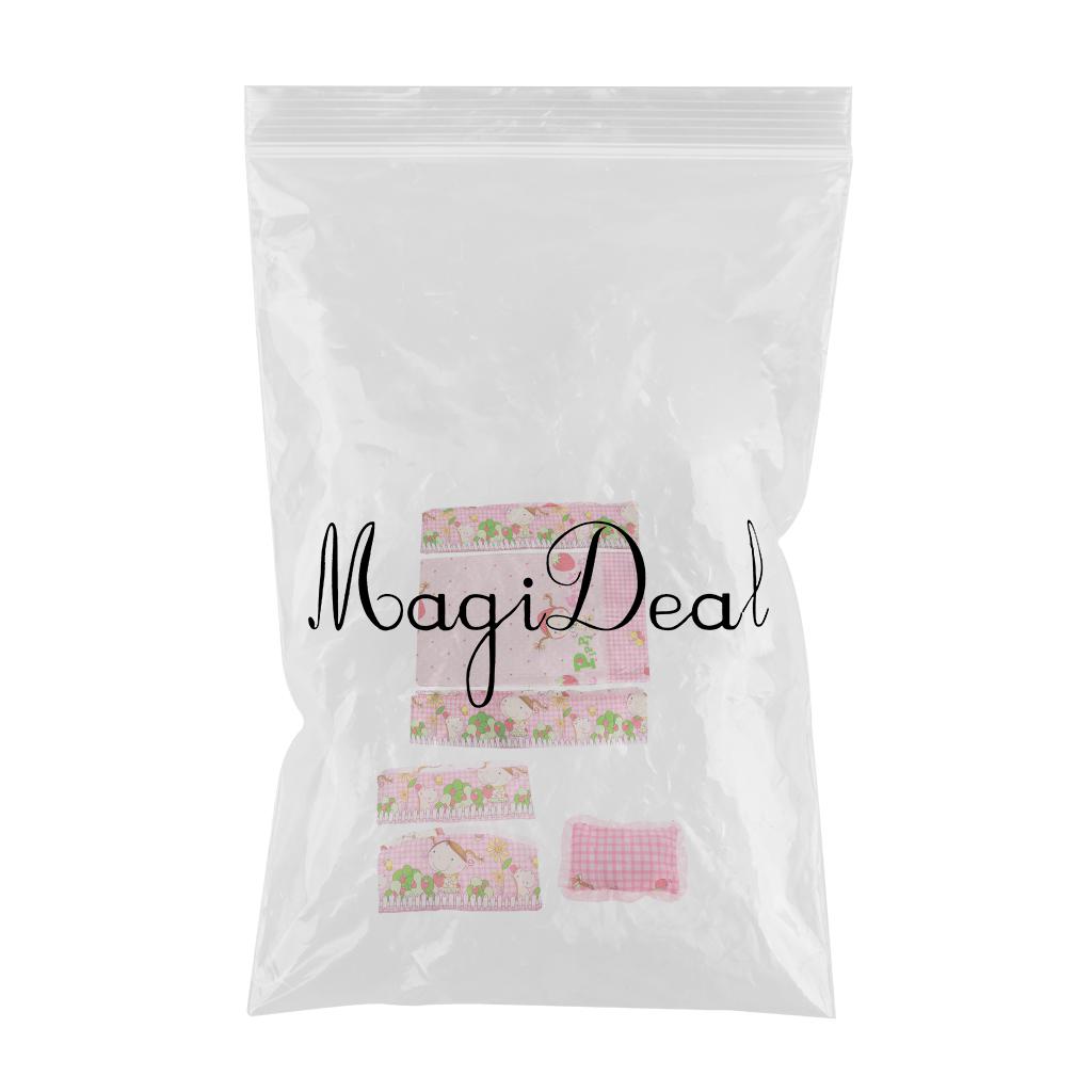 Crib Bedding Set Comforter Bed Surround Mattress 120x65cm Pink princes