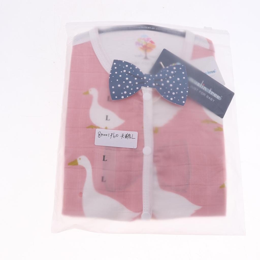 Kids Baby Wearable Safe Sleep Muslin Cotton Sleeping Bag 1-2T Swan