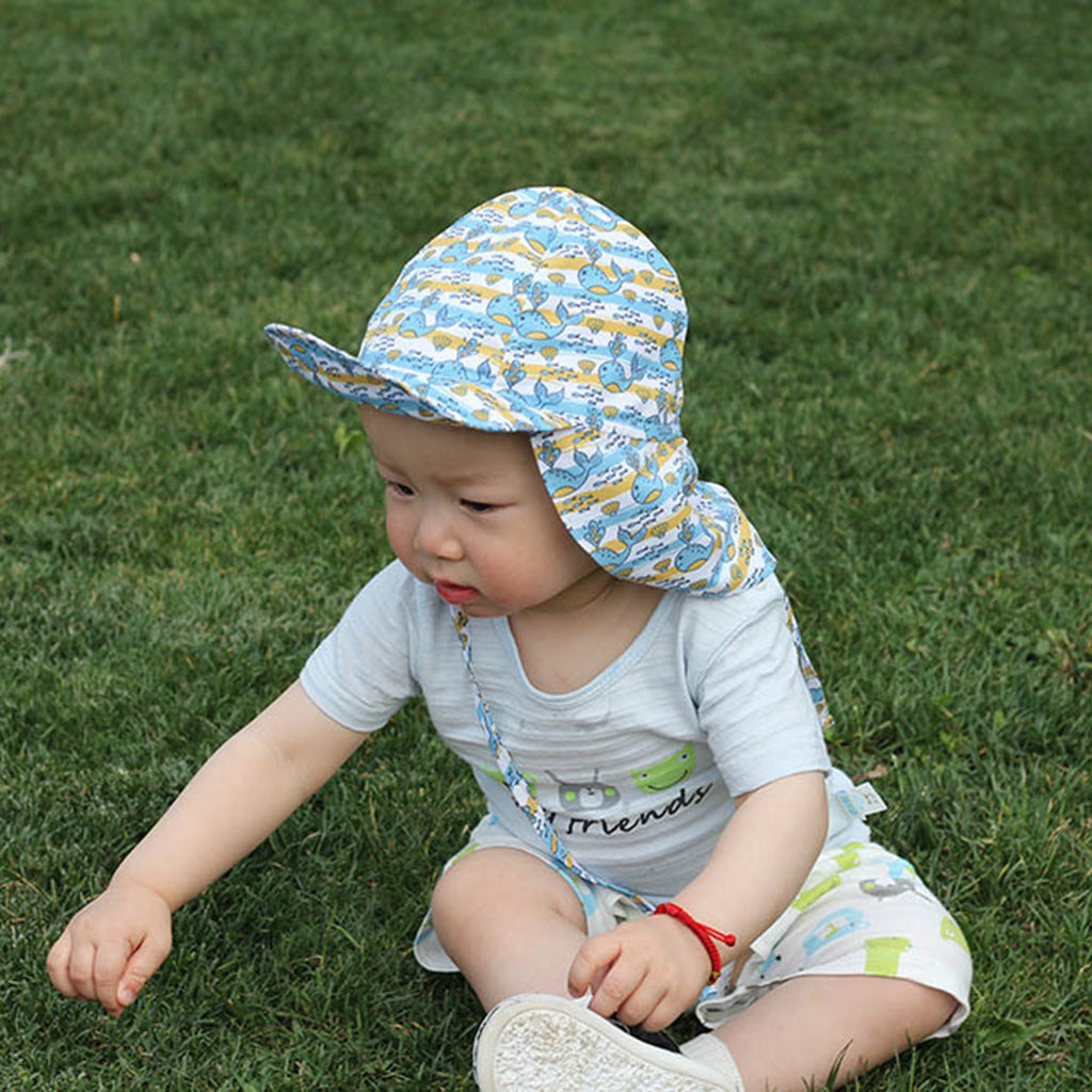 Baby Hat Summer Beach Hat Bucket Cap Newborn Toddler Kids Boy Girl L Whale