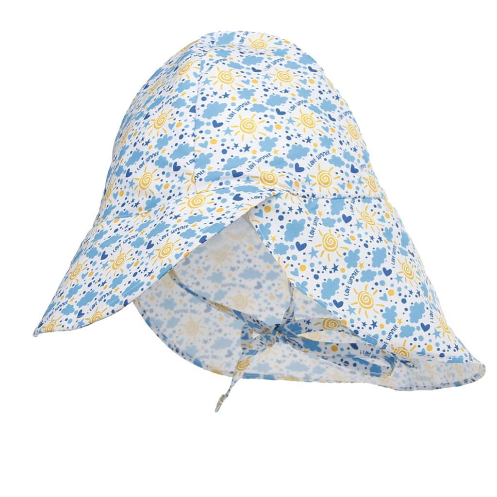 Baby Hat Summer Beach Hat Bucket Cap Newborn Toddler Kids Boy Girl L Sun