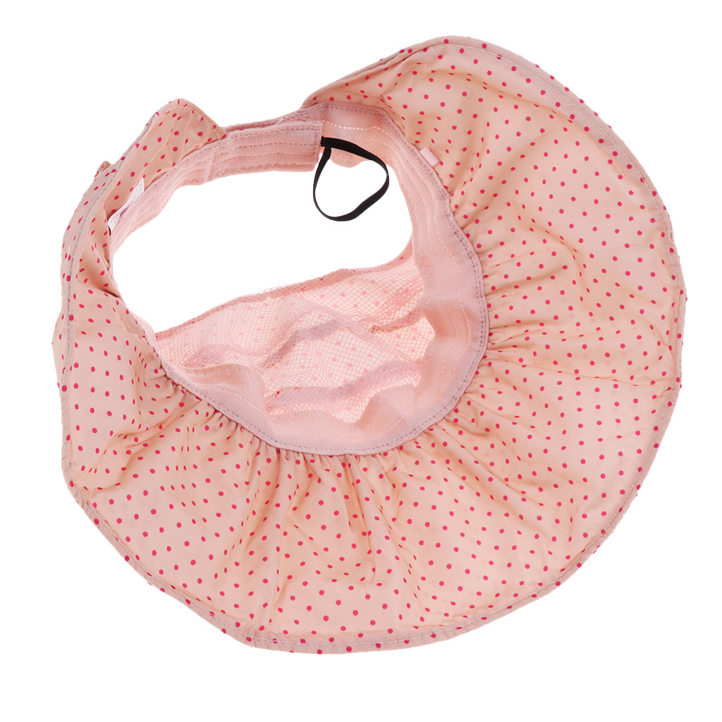 Children's Empty Top Hat Big Sun Protection Sun Visor Pink