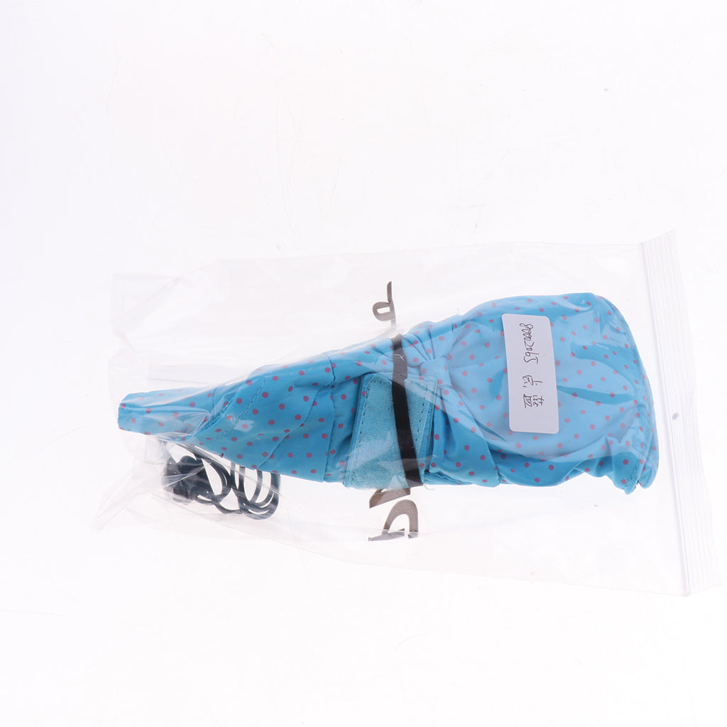 Children's Empty Top Hat Big Sun Protection Sun Visor Blue