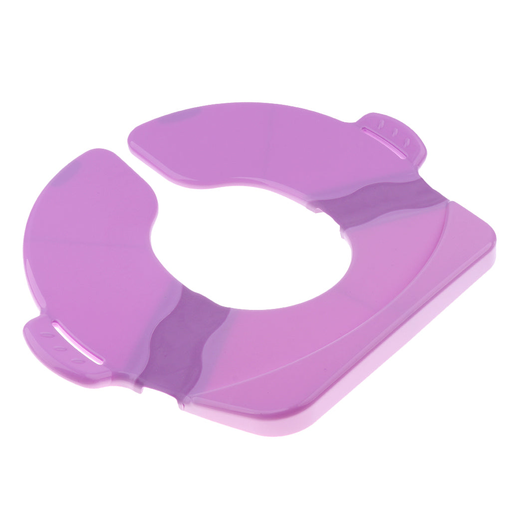 Folding Travel Potty Seat for Baby Portable Training Toilet Toddler Purple