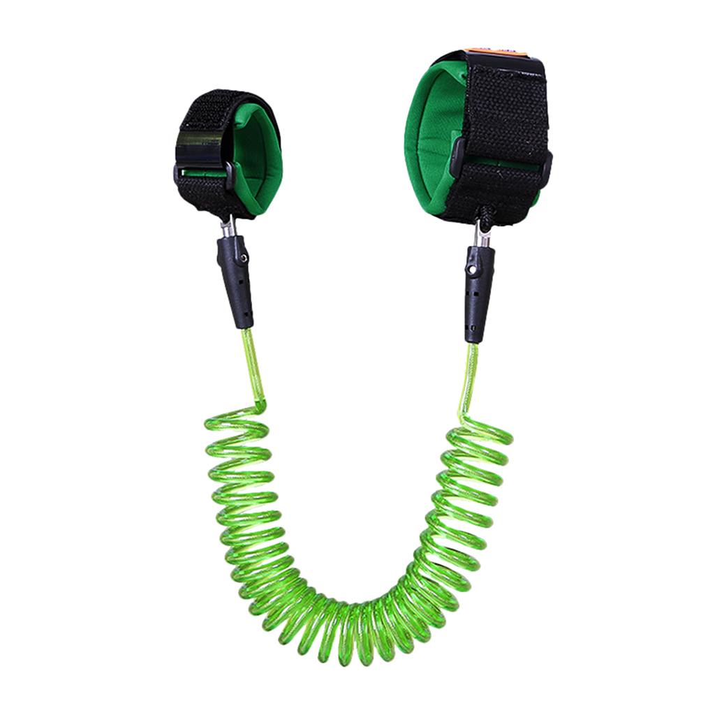 Safety Harness Leash Anti Lost Wrist Traction Rope for Kids 2.5 Meter Green