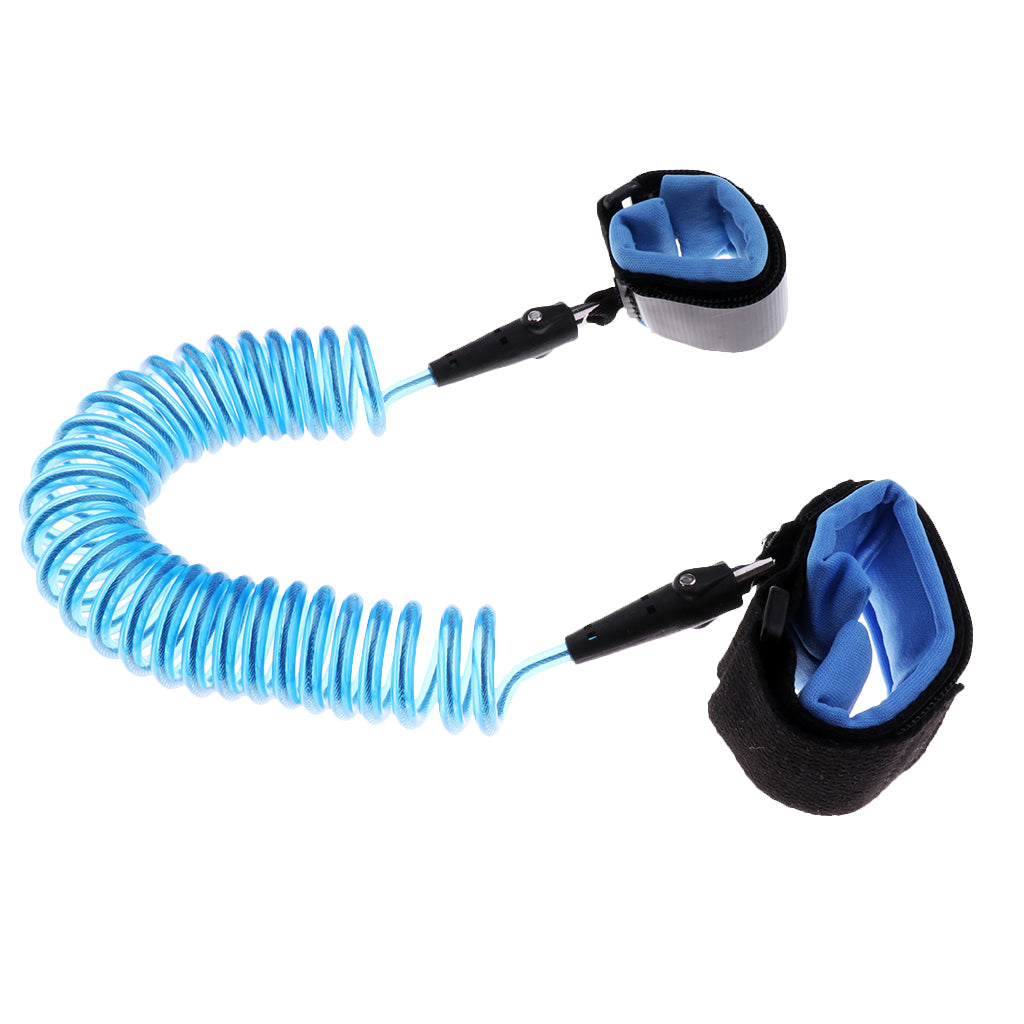 Safety Harness Leash Anti Lost Wrist Traction Rope for Kids 2.5 Meter Blue