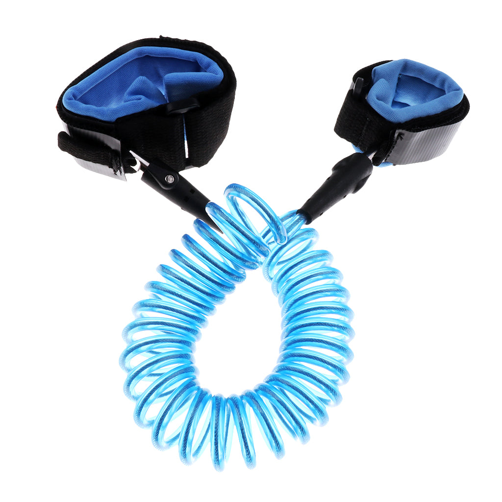 Safety Harness Leash Anti Lost Wrist Traction Rope for Kids 2.5 Meter Blue