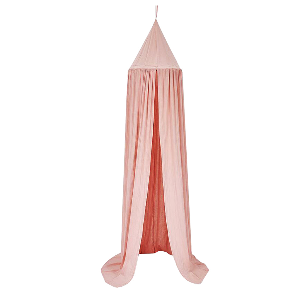 Mosquito Net Bed Canopy Yarn Play Tent Bedding for Kids Playing Pink
