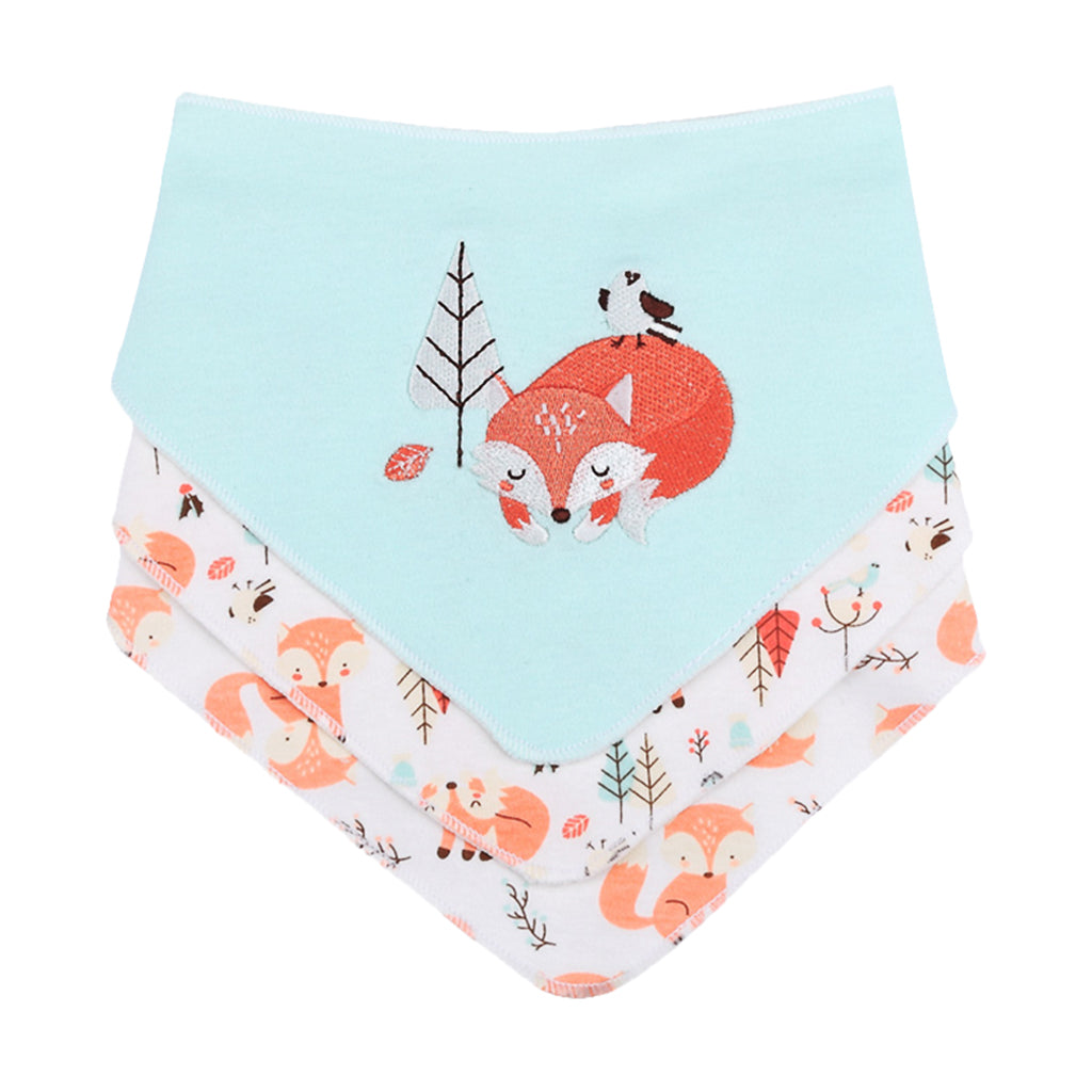 Baby Feeding Head Scarf Towel Bib Bandana Saliva Triangle Dribble