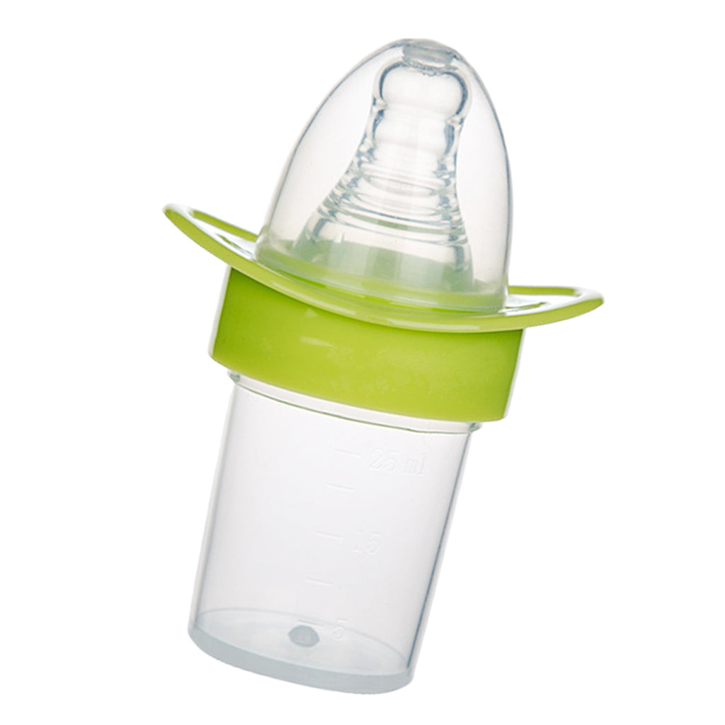 Baby Pacifiers Feeder Feeding Liquid Medicine Dispenser Tools Green