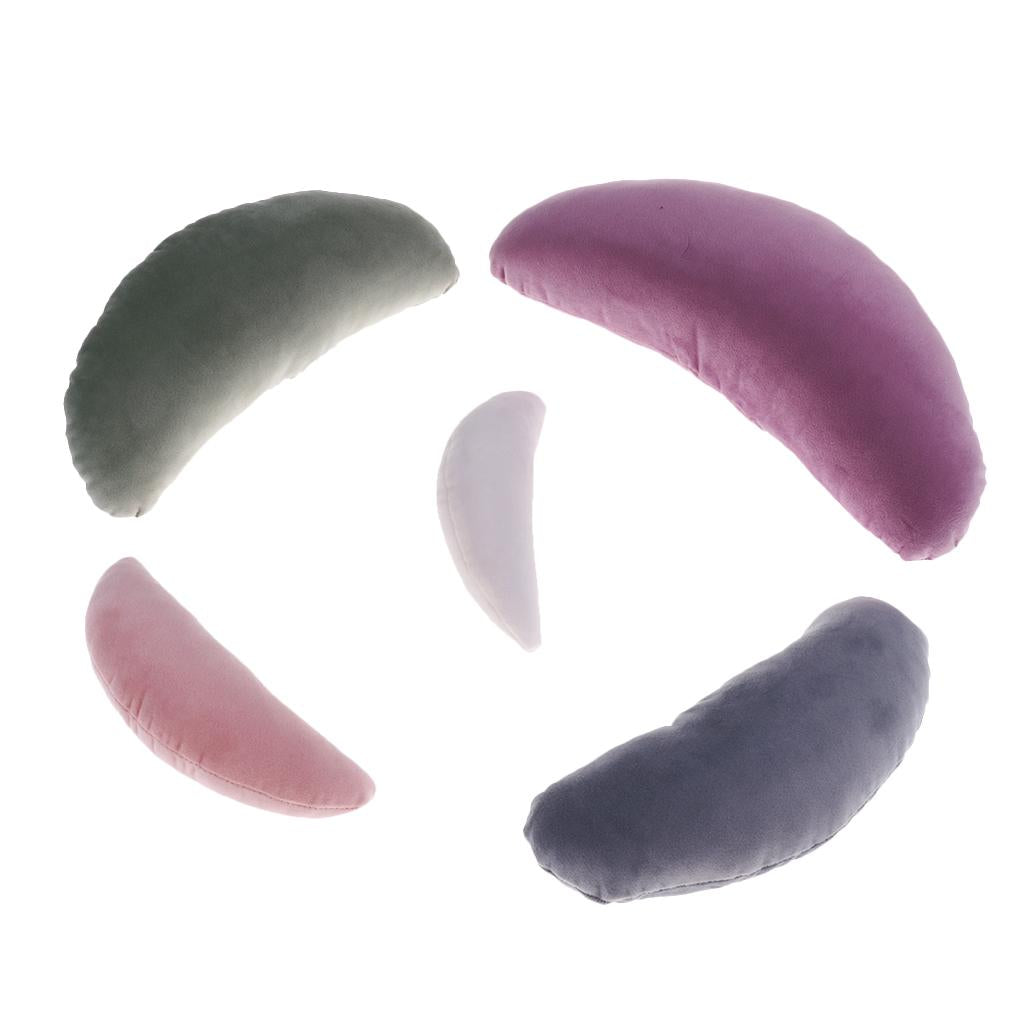 5Pcs/set Baby Photography Moon Pillow Posing Props Colorful