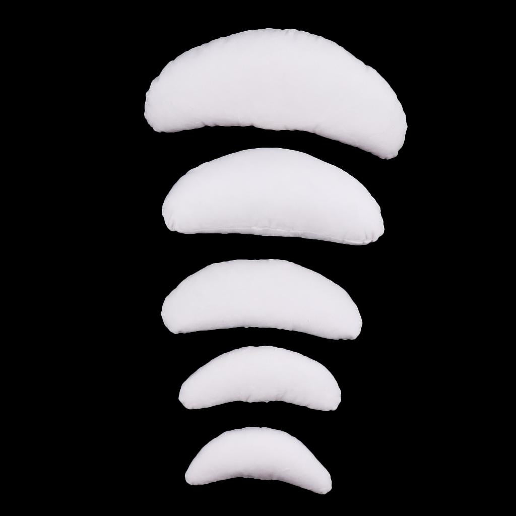 5Pcs/set Baby Photography Moon Pillow Posing Props White
