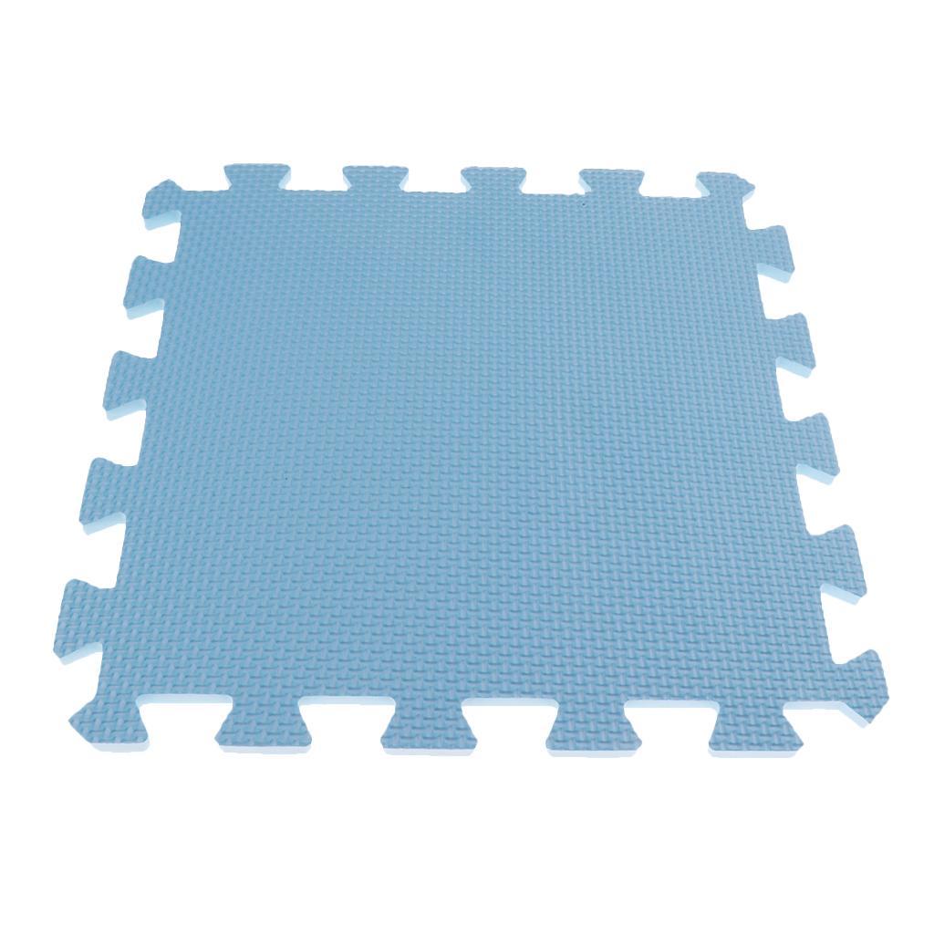 Eva Soft Foam Floor Play mats Interlocking Tiles Kids Nursery Puzzle Blue
