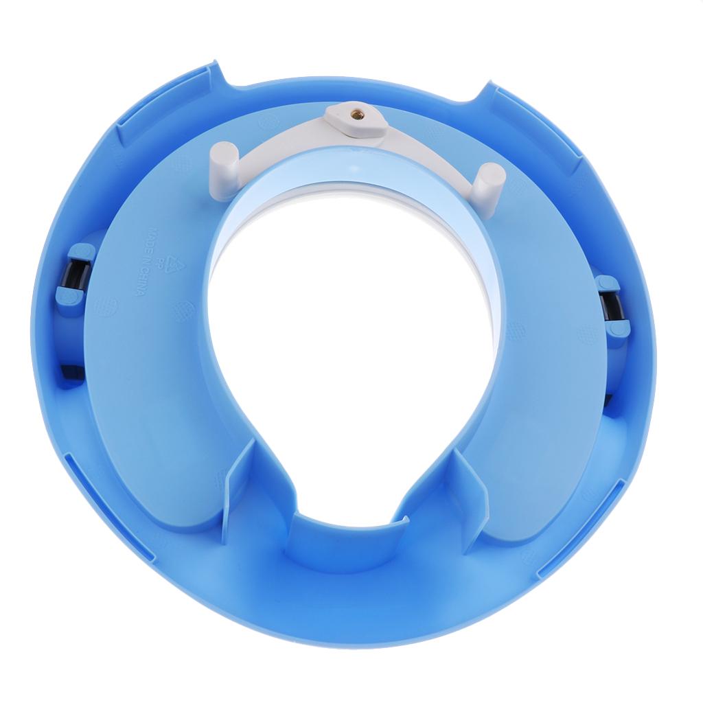 Kids Baby Potty Training Seats with Handles for Child Toilet Chair Blue