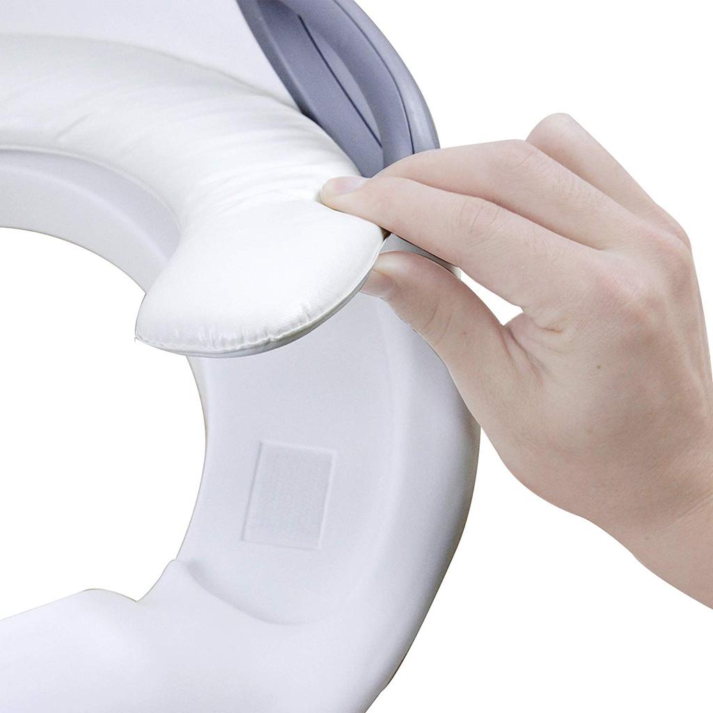 Kids Baby Potty Training Seats with Handles for Child Toilet Chair White