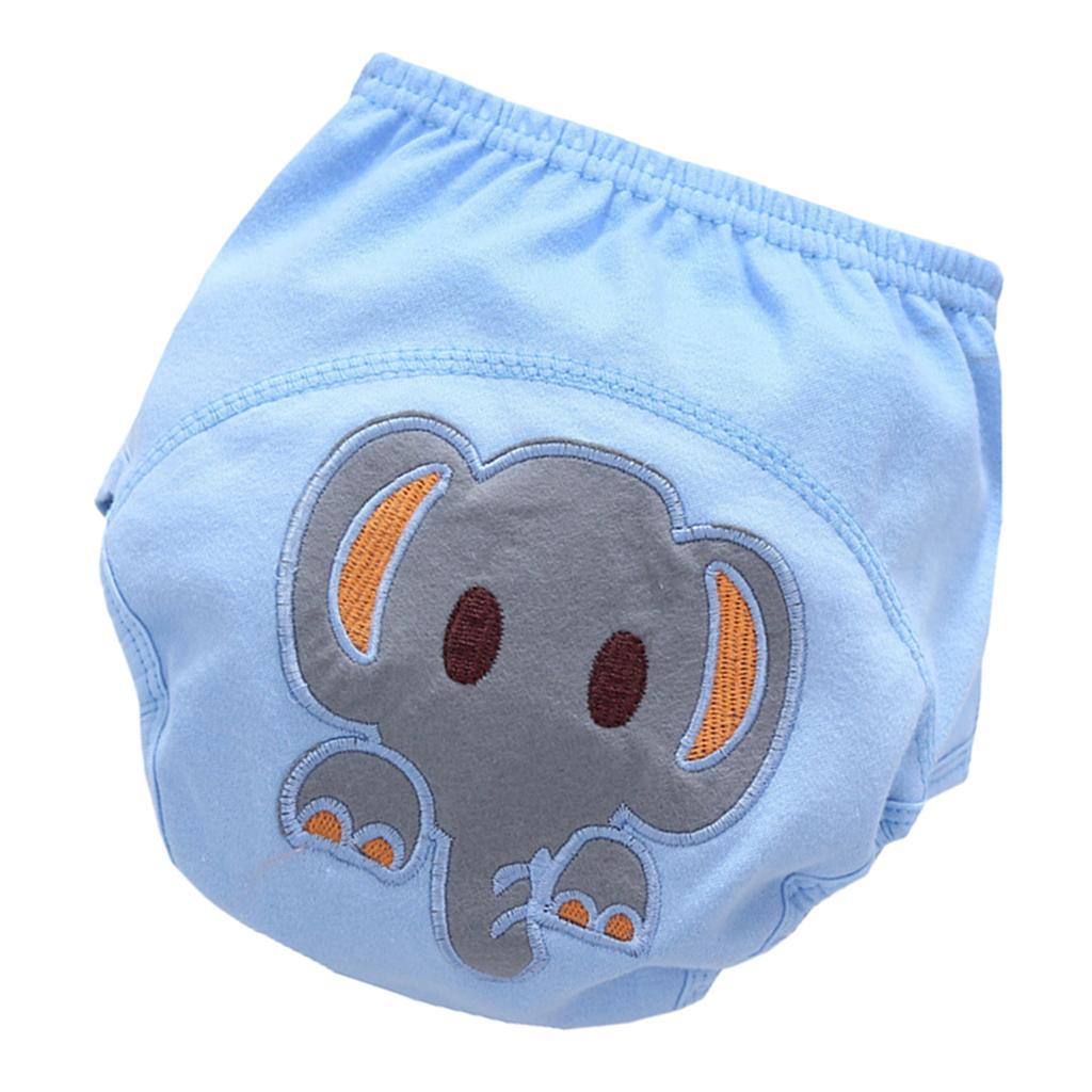 Baby Kids Toilet Potty Training Pants Cloth Nappy 80(11KG) Elephant