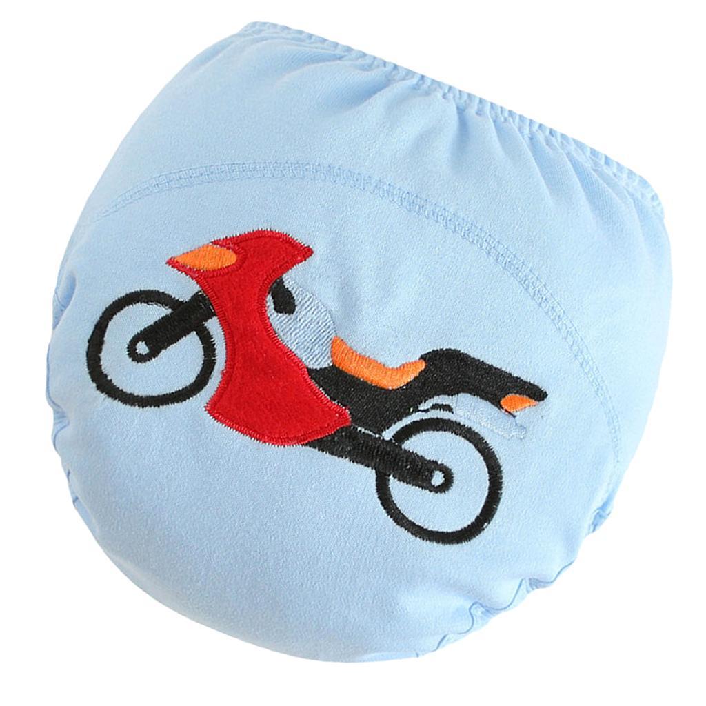 Baby Kids Toilet Potty Training Pants Cloth Nappy 80(11KG) Motorcycle