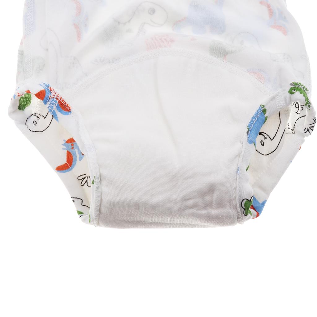 Baby Training Pants Learning Pants Washable Diapers M (90cm) Dinosaur