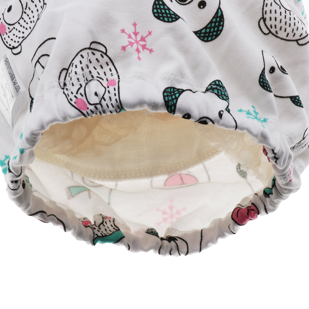 Baby Training Pants Learning Pants Washable Diapers L (100cm) Bear