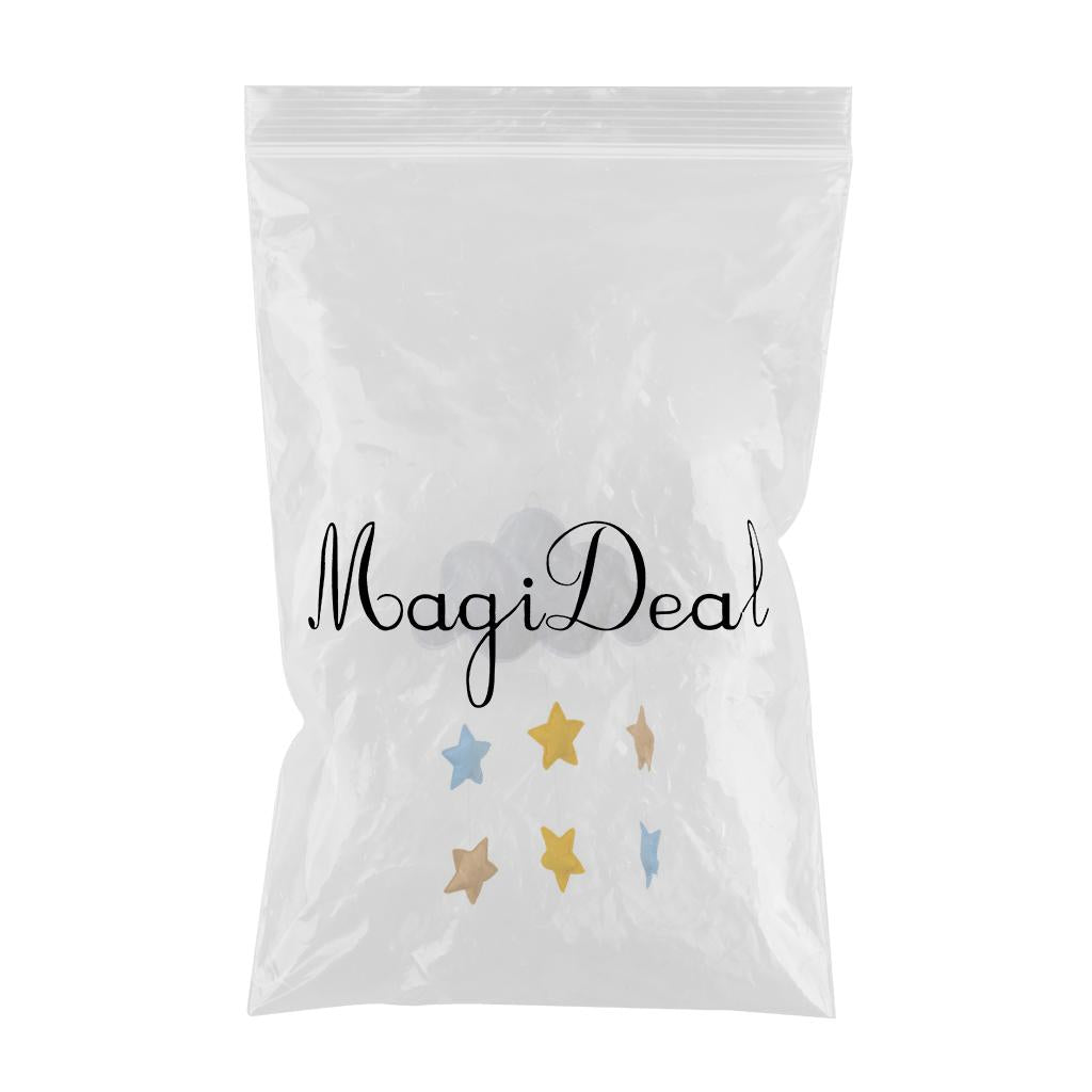 Love Heart Star Baby Nursery Mobile Wall Hanging Decor Star White