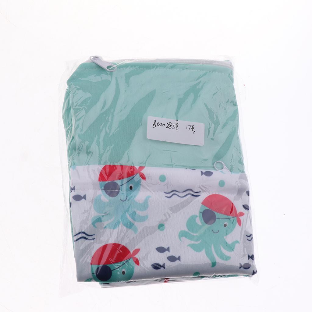 Travel Wet and Dry Cloth Diapers Wet Bags Waterproof Reusable Style 4