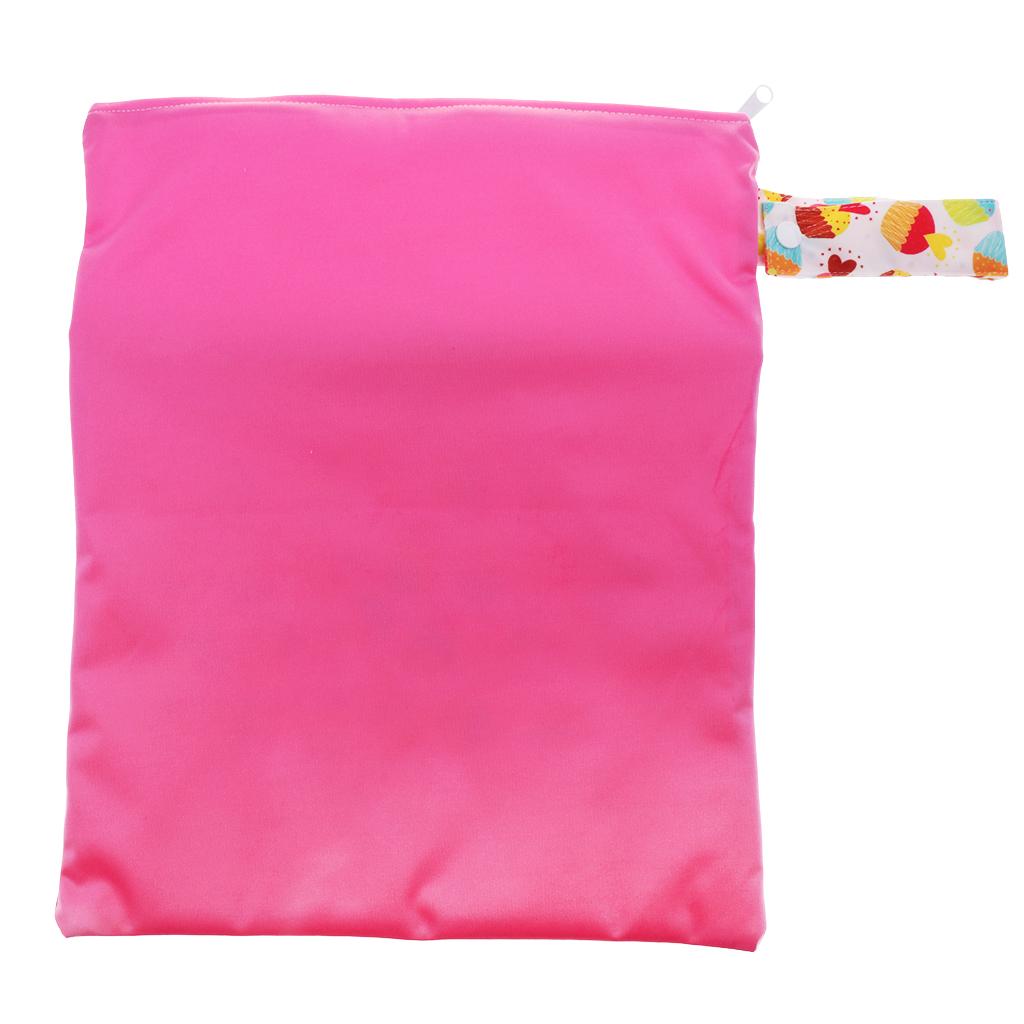 Travel Wet and Dry Cloth Diapers Wet Bags Waterproof Reusable Style 5