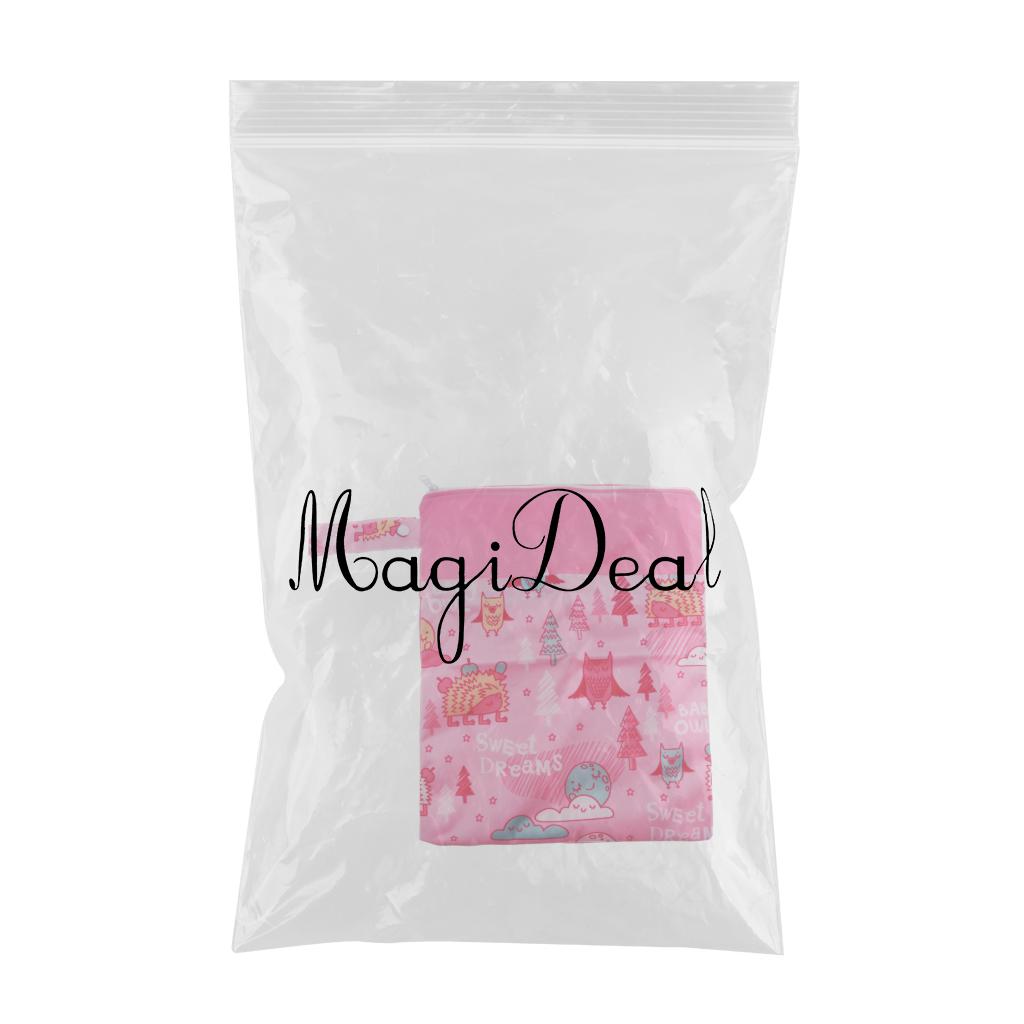 Travel Wet and Dry Cloth Diapers Wet Bags Waterproof Reusable Style 6