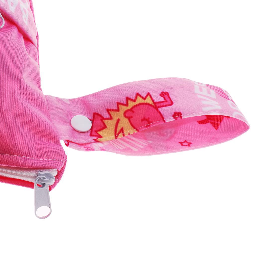 Travel Wet and Dry Cloth Diapers Wet Bags Waterproof Reusable Style 6