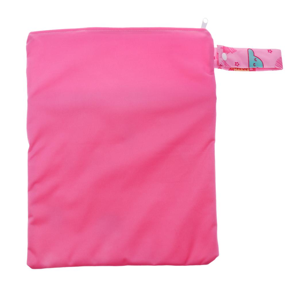 Travel Wet and Dry Cloth Diapers Wet Bags Waterproof Reusable Style 6