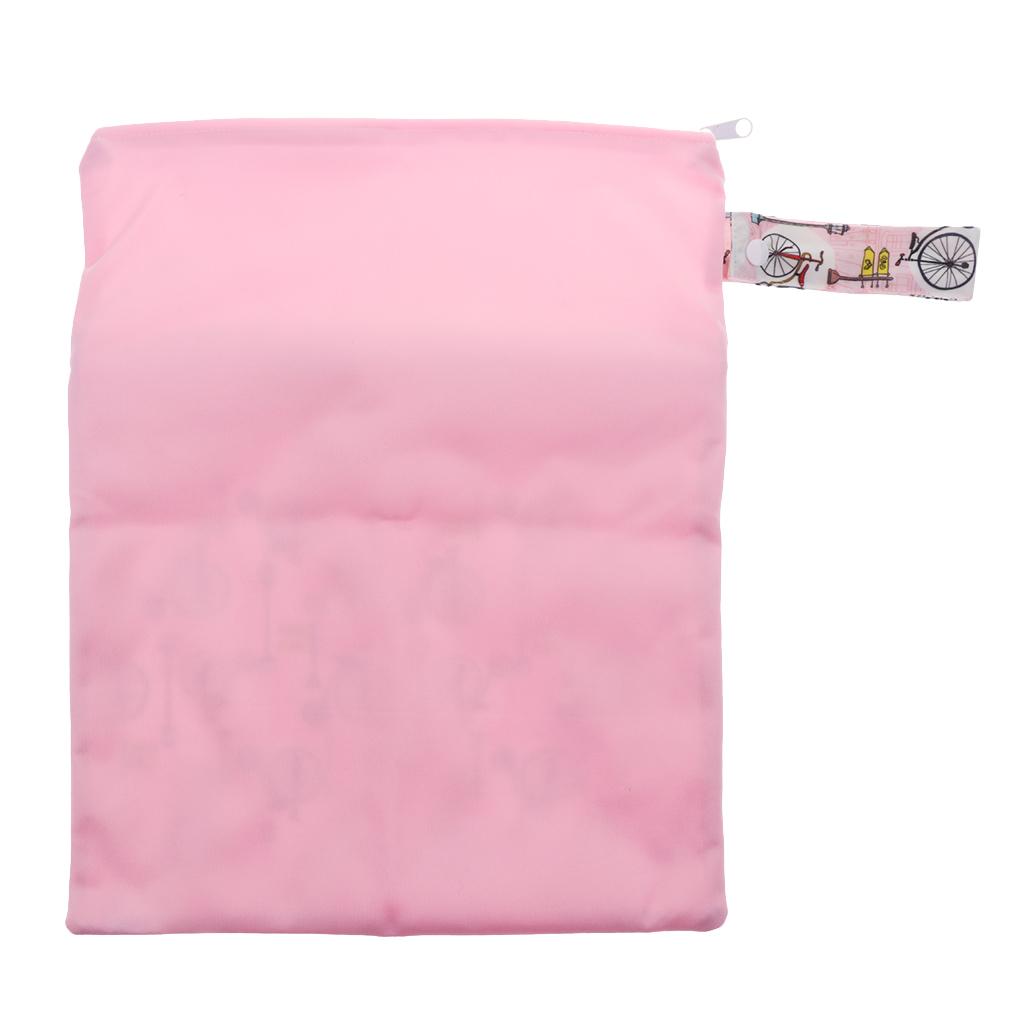 Travel Wet and Dry Cloth Diapers Wet Bags Waterproof Reusable Style 8