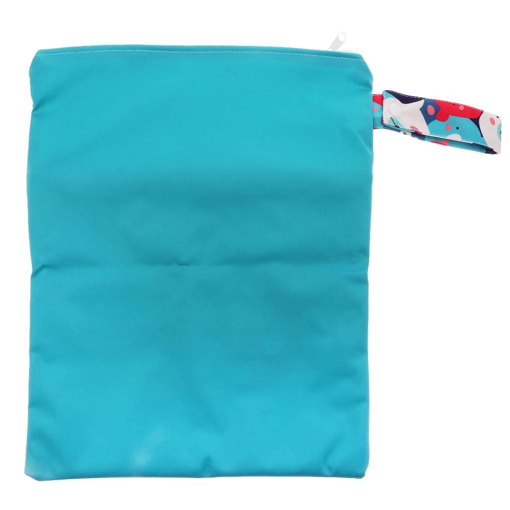 Travel Wet and Dry Cloth Diapers Wet Bags Waterproof Reusable Style 9