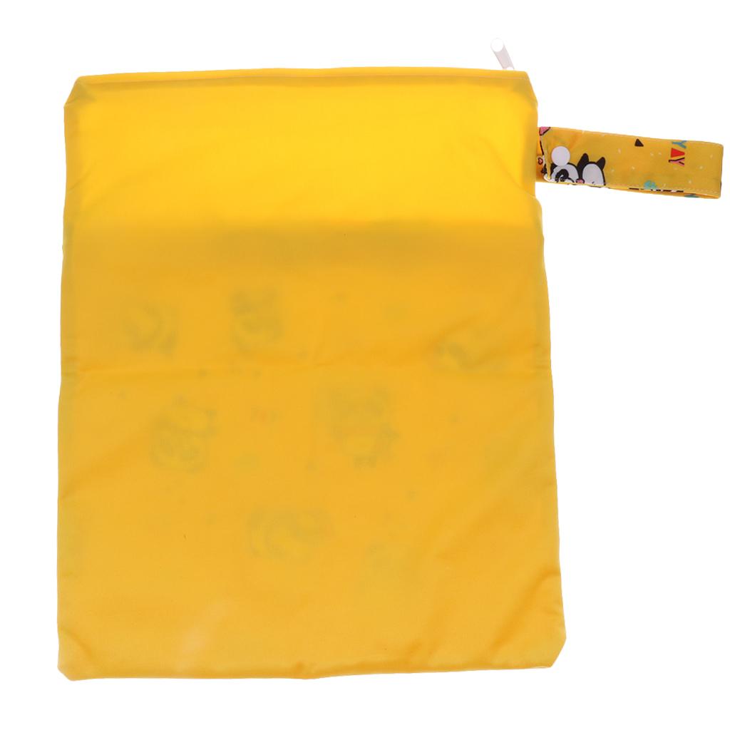 Travel Wet and Dry Cloth Diapers Wet Bags Waterproof Reusable Style 10
