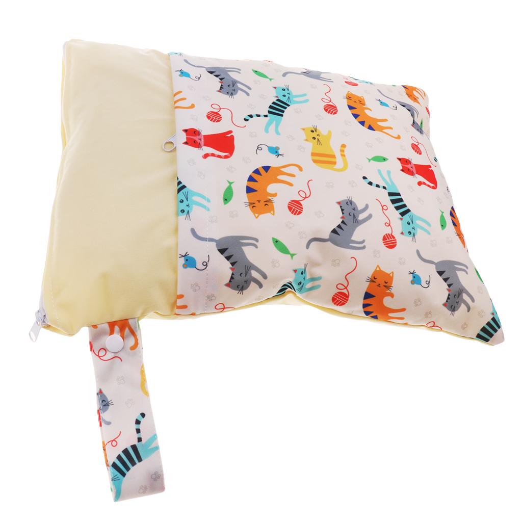 Travel Wet and Dry Cloth Diapers Wet Bags Waterproof Reusable Style 11