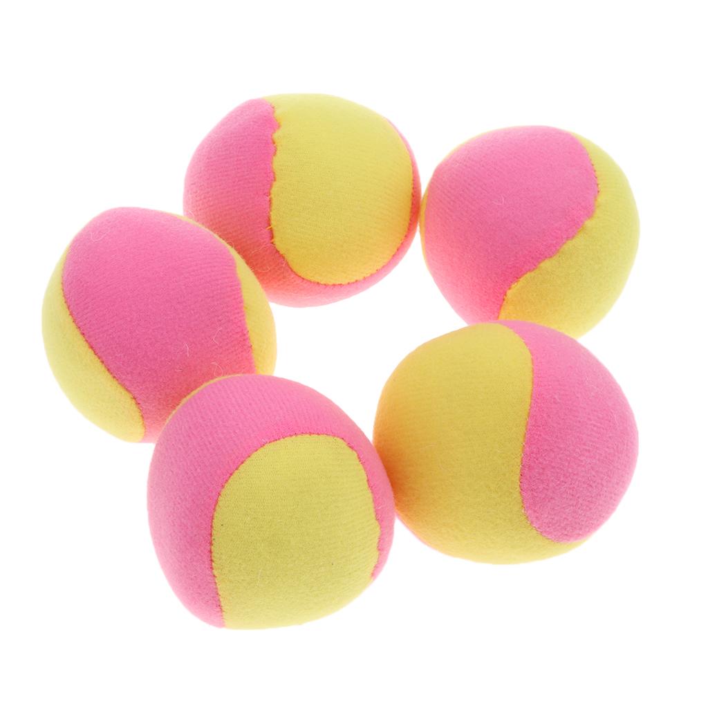 Early Education Training Parent Kids Sticky Ball Catch Game Yellow for Child