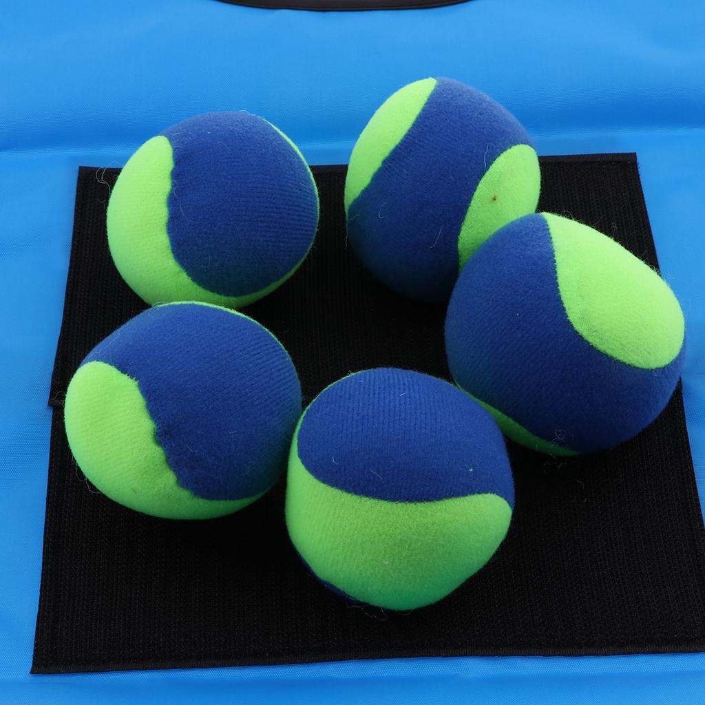 Early Education Training Parent Kids Sticky Ball Catch Game Blue for Child